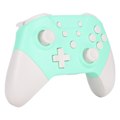 Pikkukuva 2 / 8: Langaton Bluetooth-peliohjain Gamepad NFC 3D-joystickeillä Nintendo Switch ProGreen Whitelle