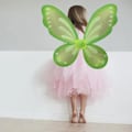 Miniatyrbillede 2 af 8: Sommerfuglfe-rekvisitter med elastiske skulderstropper til fekostumer Prinsesse Party Favor