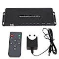 Miniatyrbilde 1 av 8: 8K HD Switcher 4 Inn 1 Ut 40Gbps 8K 60Hz 4K 120Hz Fjernkontroll HD Multimedia Switcher for Projektor PC 100‑240V EU Plugg