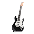 Miniatyrbild 2 av 8: Barn elektrisk gitarr leksak Multifunktionell mini elektrisk gitarr musikinstrument leksak för pojke flicka svart
