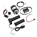 Miniatyrbilde 5 av 8: 24V 100W Elektrisk Motorsett Synkron Girkasse Motor med Kontroller Lader Lås for Elektriske Scootere Sykler Tricycles