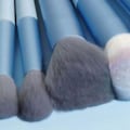 Miniatyrbillede 2 af 5: 13 stk. sminkebørster værktøjssæt Håndholdt blød blanding kosmetiske børster Kit til ansigtspulver Concealer Blå