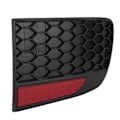 Pikkukuva 3 / 8: Takapuskurin heijastin Honeycomb Trim 735362675 Sopii Fiat Punto Mk2b 1999-2012