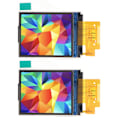 Miniatyrbild 1 av 8: 2 ST TFT IPS Display Modul 1,8 tum Färg 128 X 160 SPI Interface ST7735S Drive Display Modul