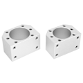 Miniatyrbilde 2 av 7: 2 stk. skruemutterfeste CNC kuleskruer 10 festehull Aluminiumlegering Dreiebenk Tilbehør Accurant