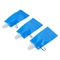 Miniatyrbillede 2 af 8: 3 stk. 480ml Sammenklappelige Vandflasker Bærbare Ultralette Foldbare Drikkflasker med Forbindelseskrog