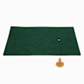 Miniatyrbilde 1 av 8: Bærbar bakgårdsgolfmatte Golf Treningshjelpemiddel Slagmatte Gressmatte med Sen TEE
