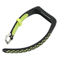 Miniatyrbilde 8 av 8: Smart Armbåndsrem Smartklokke Armbåndsløkke Armbåndsrem Bicolor Anti-Lost for Xiaomi Mi Band 6 5 NFC (Svart Grønn)