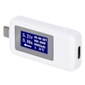 Miniatyrbild 1 av 7: TypeC Tester Multifunktionell dubbelriktad strömspänning DC Digital Voltmeter (Vit)