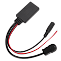 Pikkukuva 2 / 8: Langaton Bluetooth AUX-äänikaapeliadapteri mikrofonilla Alpine AI Net -autoradionille