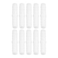 Miniatyrbillede 2 af 8: 10 stk plastslange med hulling montering sæt med lige hullinger samlinger Mender koblingsadapter 12-12 mm