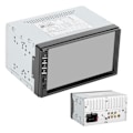 Pikkukuva 8 / 8: 2Din auton MP5-soitin 7 tuuman kosketusnäyttö HD FM-radio Stereokaiutin Bluetooth handsfree