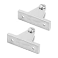 Miniatyrbillede 4 af 8: 2 stk. marine hængsler beslag Bimini top bjergform pedal hængsel pin Båd montering dæk hardware