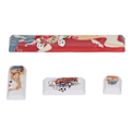 Miniatyrbild 8 av 8: 4 st Custom Keycaps DIY Hot Pot Panda Mönster Personlig Ersättning Keycap för Universal Mechanical Keyboards