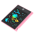 Miniatyrbilde 1 av 8: Mini LCD-tegnetbrett vanntett 4,4 tommer slettebar gjenbrukbar elektronisk tegnetbrett Doodle Board for 3-6 år gammel rosa