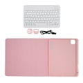 Miniatyrbillede 7 af 8: Tysk Tablet Etui med Tastatur til IOS Tablet Air 4 5 10,9 Tommer til IOS Tablet Pro 11 Tommer 32,8ft Smart Tastatur Etui Pink