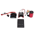 Pikkukuva 5 / 8: Vedenkestävä RC S3650 5200KV harjaton moottorisarja 60A harjattoman ESC-ohjelmointilevyn ja jäähdytyselementin kanssa 1/10 RC-autolle