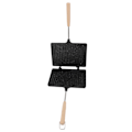 Miniatyrbilde 3 av 8: Håndsandwichmaker Multifunksjonell dobbeltsidig anti-stick håndbrødrister Sandwichmaker for hjemmefrokost