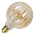 Miniatyrbillede 8 af 8: G95 Retro Glødepære E27 4W 220V Vandmelonformet LED-Glødepære Pære Dekorativ Belysning Varmt Lys (Guld)