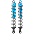 Miniatyrbillede 8 af 8: 2 stk RC 144mm oliefyldt justerbar støddæmper til HSP / HPI / AXIAL 1/8 RC bil Blå