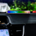 Miniatyrbillede 4 af 8: RGB-lyd Reaktivt LED-lysfelt LED Farverigt Lydstyret Lyd Musik Rytme Dynamisk Niveauindikator Display Lysstribe til Bilspil PC TV-rum