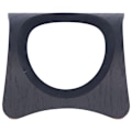 Miniatyrbillede 5 af 7: Serverstativ til bærbar computer Sort Ergonomisk Horisontal Tablet Desktop Base Holder til OS X Pro