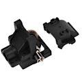 Miniatyrbild 8 av 8: RC Växellåda Diff Set RC Växellåda Hus RC Bil Differential för Wltoys 104001 1/10 RC Bil