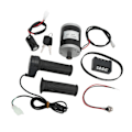 Miniatyrbilde 8 av 8: 24V 100W Elektrisk Motorsett Synkron Girkasse Motor med Kontroller Lader Lås for Elektriske Scootere Sykler Tricycles