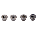 Miniatyrbild 8 av 8: 4st/set 4mm M4 Hjullåsmuttrar för Arrma 1/10 Fjärrkontroll Bil Universal Anti-Slip muttrar Tillbehör
