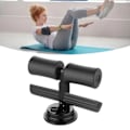 Miniatyrbillede 6 af 8: Sit Up Bar Gulv Metal Dobbeltstang Bærbar Sit Up Assistent Enhed med Sugeskål til Fitness Træning Abdominal Muskler Fuld Krops Træning Sort