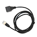 Miniatyrbilde 6 av 8: CAT8 Ethernet-kabel CAT8 OD 3,8 mm Ultra Fine Wire 8P8C 10 Gigabit Hann til Hunn RJ45 Rett Hode 1,5 Meter Kabel