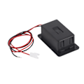 Miniatyrbild 1 av 8: 9V batterihållare Case Box Cover för Gitarr Bas Active Pickup Connector