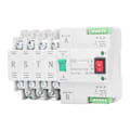 Miniatyrbild 3 av 8: Dual Power Automatisk överföringsbrytare DIN-skenamonterad 4P Generator-omkopplare AC400V 63A