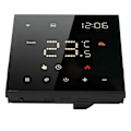 Miniatyrbillede 8 af 8: Sort ME82 LED 7 Smart Termostat Touchscreen APP Kontrol Hjemtermostat 100‑250VAC 16A Elektrisk Gulvvarme