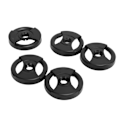 Miniatyrbillede 6 af 8: 5 stk Plastplader Adapter 45RPM Pladespiller Adapter Grammofon Tilbehør Sort 1L50
