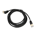 Miniatyrbilde 5 av 8: Cat8 Ethernet-kabel CAT8 OD 3,8 mm 2 m Hann til Hann Slitesterk PVC Ethernet-kabel Hann til Hann for Switch-server