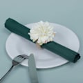 Miniatyrbillede 3 af 8: Simuleringsblomster Servietringe Kunstig Krysantemum Serviettholder Håndværk Blomsterserviet