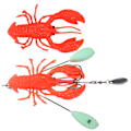 Miniatyrbilde 4 av 8: Kunstig Simulering Stor Hummer Languster Lokke Agn Dypvannstrolling Fiskeutstyr
