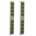 Pikkukuva 4 / 8: 2 kpl DDR2 1 Gt 667 Mhz PC25300 Työpöytämuistimoduulit Kaksoispuoliset 16 siruilla AMD:lle