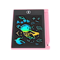 Miniatyrbilde 8 av 8: Mini LCD-tegnetbrett vanntett 4,4 tommer slettebar gjenbrukbar elektronisk tegnetbrett Doodle Board for 3-6 år gammel rosa