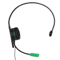 Miniatyrbilde 5 av 8: S481 Single Ear Gaming Headset 3,5 mm Stereo Wired One Ear Headset med mikrofon og in-line kontroll for PS4 for Xbox One