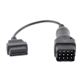 Miniatyrbillede 1 af 8: 12-bens til 16-bens OBD2-stikkabel OBDII-adapter Biltilbehør