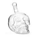 Miniatyrbild 2 av 8: Skeleton Head Decanter 1000ml Glaskaraff Whisky Karaff med propp
