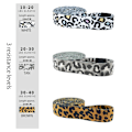 Miniatyrbilde 2 av 8: Motstandsband Leopard Trykk Treningsband Elastiske bånd for ben, rumpe og arm