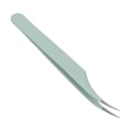 Miniatyrbilde 2 av 8: Bøyd vippeforlengelsespins, Salong, Rustfritt Stål, Ergonomisk, Presis vippepinsett for separering