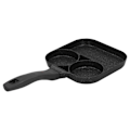 Miniatyrbillede 6 af 8: 3 i 1 æggestegepande Non Stick Stegt æggekoger Stege Pølsepande til køkkenbrug