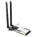 Miniatyrbillede 6 af 8: Trådløst netværkskort AR9220 300M PCI stationær computer Dual Band 2,4/5GHz WiFi-adapter