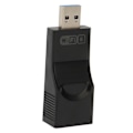Miniatyrbilde 1 av 8: USB WiFi 6-adapter 2.4 5.8G Dobbelt bånd WPA3 Kryptering 1800Mbps WiFi-adapter med 2 2dBi Antenner for PC for Windows 11 10