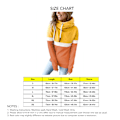 Pikkukuva 6 / 6: Naisten Huppari Pure Color Block Hoodie Naisten Huppari Rento Huppari Syksyyn ja Talveen Keltainen ja Oranssi S