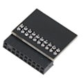 Miniatyrbilde 3 av 8: TPM 1.2-modul LPC-grensesnitt Stabil Høy Sikkerhet Slitesterkt Materiale 20-pins LPC-modul for Hovedkort DDR4 Minne